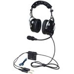 UFQ A28 Great ANR Aviation Headset Active Noise Reduction-Compare with Rugged Air RA950 BUT UFQ A28 with Mp3 Input Bose Grade Hi-Fi Sound for Music and Free with a Headset Bag