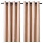 IKEA Modish Curtains 1 Pair (Beige) (145x150 cm) (57x59) - Sold by Bunnings Home