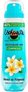 Ushuaïa Déodorant Compressé 48H Monoï de Polynésie, 100ml