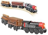 Motorized Train for Wooden Track, 3