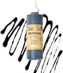 Dixie Belle Voodoo Gel Stain - Black Magic (8oz) - Black Water-Based Stain for Wood Projects - DIY Wood Grain Enhancer for Projects