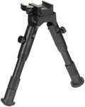 UTG New Gen Med Pro Shooters Bipod, Quick Detach, 6.2"-6.7"