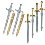Plastic Medieval Knight Swords Set 