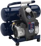 Campbell Hausfeld Quiet Air Compressor, Lightweight, 4.6 Gallon, Half The Noise and Weight, 4X Life, All The Power (DC040500)