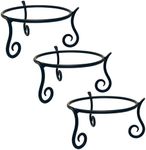 Achla Wrought Iron Stands, Black, 9