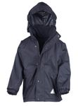 Kids reversible stormstuff jacket navy/navy age 13-14