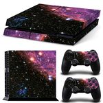 Mcbazel Pattern Series Decals Vinyl Skin Sticker for Original PS4 (Not for PS4 Slim/ PS4 Pro) Galaxy