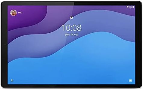 Lenovo Tab M10 HD 2nd Gen (10.1 inch(25cm), 4 GB, 64 GB, Wi-Fi+LTE), Platinum Grey with Metallic Body and Octa-core Processor