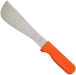 Zenport K114 Row Crop Harvest Knife, Broccoli/Cauliflower/Cotton, 7.25-inch Stainless Steel Blade,Orange