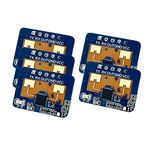 Orimommth 5 Pcs 24G MmWave HLK-LD2410C Human Presence Radar Sensor Intelligent Sensor Motion Detection Module