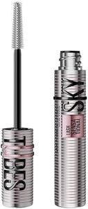 Maybelline Tubing Mascara Black, Lash Sensational Sky High Tubes Mascara with with Shea Butter + Castor Oil, Lengthening for Extension-Like Length, 24H Smudge-Proof, Washable, Vegan, Sensitive Eyes
