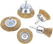 Amazon Basics 5-Piece Wire Brush Se