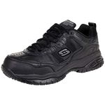 Skechers Men's Soft Stride Grinnel Safety Trainers, Black, 6.5