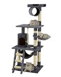 Go Pet Club 62" Classic Cat Tree with Sisal Covered Posts