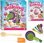 Hinkler Ultimate Baking for Kids Kit - Cookbooks for Kids - Cooking with Children - Baking Utensils and Guides - Children's Hobbies - Learn to Bake - Baking for Kids Aged 8 to 12, Medium