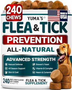 Chewable Flea and Tick Prevention for Dogs - 240 Chews - Flea Oral Pills
