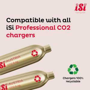 iSi Classic Soda Siphon – Stainless Steel Sparkling Water Maker