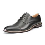 DREAM PAIRS Bruno Marc Moda Italy Men's Prince Classic Modern Formal Oxford Wingtip Lace Up Dress Shoes,Size 14W,BLACK,PRINCEWIDE-6