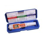 PUL FACTORY 6021A Hand Held Digital PH Meter, 0-14ph, Dual Display with ATC, Waterproof Water Quality Tester