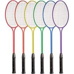 Champion Sports BR31SET Tempered Steel Twin Shaft Badminton Racket Set