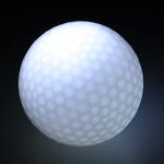 UJEAVETTE Glow in Dark LED Light Up Golf Ball Official Size Tournament Ball White