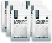 Altland 6 Pack of Emergency Blankets - Individually Packaged Silver Mylar Blankets