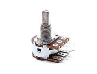 Electronic Spices pack of 10 10K ohm A10,B10 dual potentiometer (D-Shaft), variable resistor