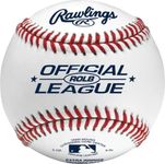 Rawlings | OFFICIAL LEAGUE Baseballs | Tournament Grade | ROLB | Youth/14U | Game/Practice Use | 12 Count