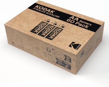 Kodak Xtralife AA Batteries 60-Pack – Long-Lasting Alkaline