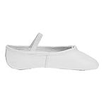 Starlite Basic White Leather Ballet 8 Child UK