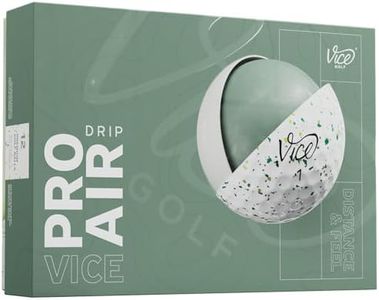 Vice Pro Air Golf Balls (2025 Model) (Petrol/Yellow Drip)