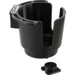 Scotty Drink Holder with Bulkhead/Gunnel Mount (Black)