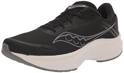 Saucony Men's Axon 3 Running Shoe, 14 M US Black/White