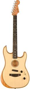 Fender 0972023221 (American Acoustasonic Stratocaster - Natural, W/GIG Bag)