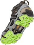 STABILicers Hike XP Traction Cleats for Hiking on Snow and Ice,Grey/Green, Medium (1 Pair)