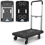 HandiMoova FPT Folding Platform Trolley Heavy Duty Compact Hand Truck; Space Saving; Telescopic Handle; 135Kg Load Capacity