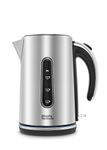 Morphy Richards 1.7L Motive Jug Kettle 3Kw Rapid Boil, Automatic Shut-off, Boil Dry Protection, 360 Degree Base, Blue Illumination On/Off Switch, Brushed Steel,102800.