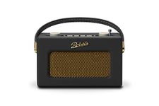 Roberts Revival UNO FM/DAB/DAB+ Digital Radio with Bluetooth - Black