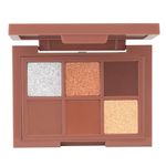 MARS Blooming Matte & Shimmer Eyeshadow Palette (4.8gm) (03-Imperial) | Highly Pigmented | Blendable | Perfect for Any Occasion | Multicolor | All Skin Type | Travel Friendly