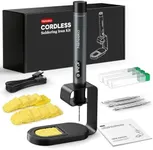 Nefeeko Soldering Iron Kit, Cordless Soldering Iron with LED Display, 7s Fast Heating(392-842°F), Auto Sleep/Off, Interchangeable C210 Soldering Tips, Portable Tin Melting Tools for Precision Repair