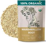 Marshmallow Root Tea Organic, Marshmellow Root Plant, Dried Marshmallow Root Herb, Althea, Throat Coat Tea - Large Bag 10 Ounces - Makes 95 cups