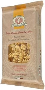 Rustichella d’Abruzzo Egg Fusilloni Giganti Pasta, Artisanal Italian Egg Pasta, Large Bronze-Cut Fusilli, Durum Wheat Semolina & Free-Range Eggs, Product of Italy