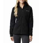 Columbia Women's W Polar Powder Fleece FZ Jacket (AK2827_Black_S)