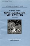 Nine Carols for male voices: Vocal score