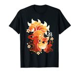 Kitsune Fox Animal Cute Japanese Anime Kawaii Fox T-Shirt