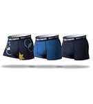 Pair of Thieves 2 & 3 Pack Super Fit Men’s Trunks Underwear, AMZ Exclusive, Bright Side, X-Large