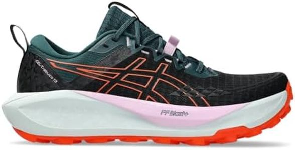 Asics Women's Gel-Trabuco 13 Trail Running Shoes, 7, Black/NOVA Orange