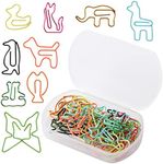 Mr. Pen- Animal Shaped Paper Clips, 30 pcs, Cute Paper Clips, Assorted Colors, Fun Paper Clips, Cool Paper Clips, Paper Clips, Paper Clips for Kids, Animal Paper Clips