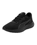 Puma Unisex-Adult Twitch Runner Fresh Black-Cool Dark Gray Running Shoe - 7UK (37798102)