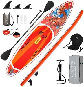 FunWater Inflatable Stand Up Paddle Boards with Premium SUP Board Accessories, Paddle Boards for Adults/Kids
